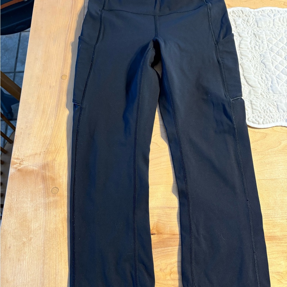 Black High-Waisted Leggings